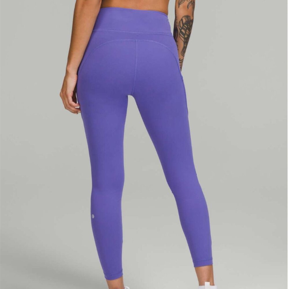 Lululemon Invigorate High-Rise Tight 25" Charged Indigo - Picture 2 of 10